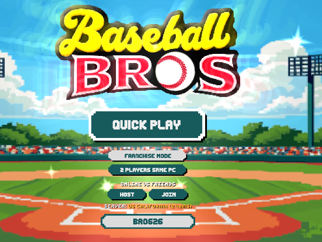 Baseball Bros IO: Chaotic Baseball Game - Game Thumbnail
